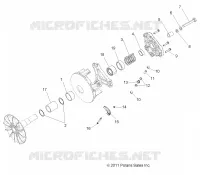 SYSTÈME DE TRANSMISSION, PRIMARY CLUTCH
