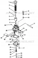 CARBURATEUR WIDETRAK GT 0942061 (49261126110032)