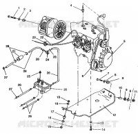 SUPPORT MOTEUR SPORT SKS E940243 (49273627360025)