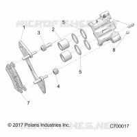 FREIN AVANT CALIPER
