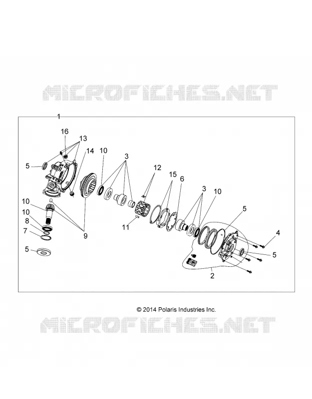 SYSTÈME DE TRANSMISSION, FRONT PONT
