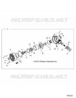 SYSTEME DE TRANSMISSION, FRONT GEARCASE