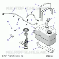 SYSTÃˆME D'ALIMENTATION, FUEL TANK ASM.