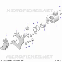FREIN AVANT CALIPER