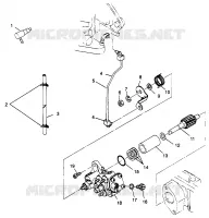 POMPE A HUILE SLT 780 B964588 and  Intl. SLT 780 I964588 (4935683568C005)
