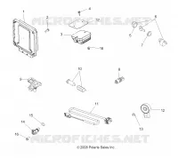 BOUTONS, CAPTEURS, ECU and CONTROL MODULES