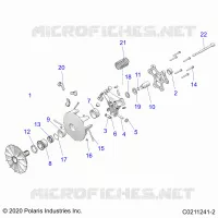 SYSTÃˆME DE TRANSMISSION, PRIMARY CLUTCH