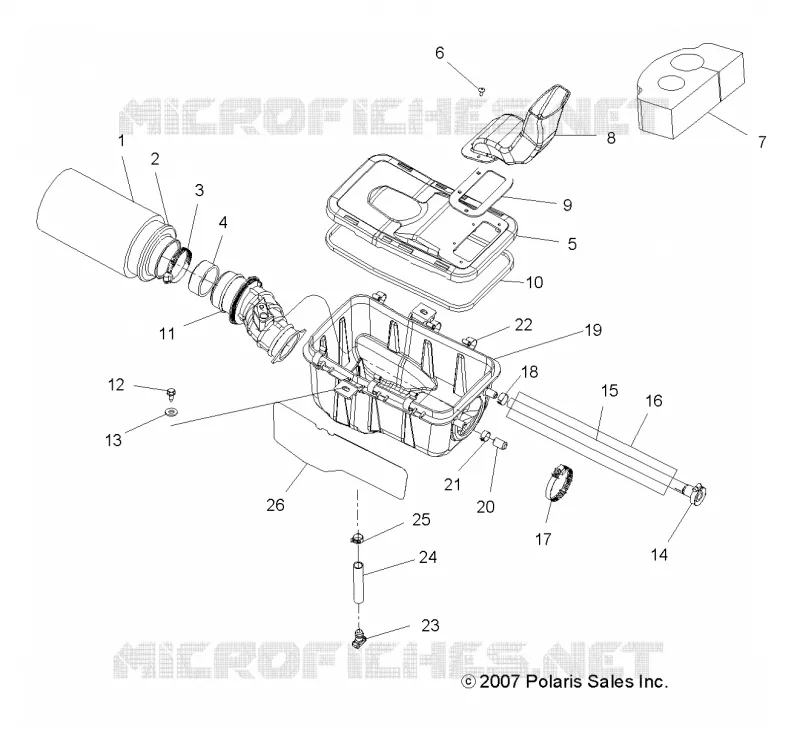 MOTEUR, PRISE D'AIR SYSTEM