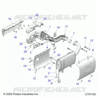 ENGINE, ECHAPPEMENT