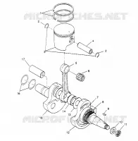 VILEBREQUIN AND PISTON 4X4 300 W948130 (4926762676C011)