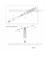 SUSPENSION ARRIERE, SHOCKS, LD AND HD