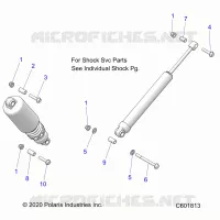 SUSPENSION ARRIERE SHOCKS MNTG.