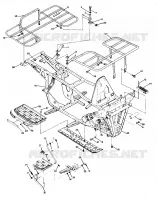 CHASSIS W/RACKS 250 4X4