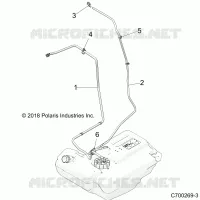 BODY, CARBURANT LINES
