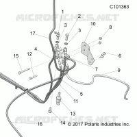 FREINS, VALVE SYSTEM