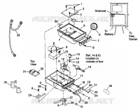 BOITIER ELECTRIQUE SL 900 B974091 and SL 1050 B974090 (4940974097B013)