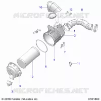 ENGINE, PRISE D'AIR SYSTEM