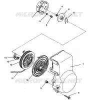 LANCEUR ASSEMBLY 600 XCR 0941667 (4927092709041A)