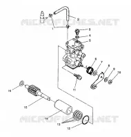 POMPE A HUILE STARLITE GT / 0933127 (4923232323035A)