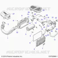 ENGINE, PRISE D'AIR SYSTEM