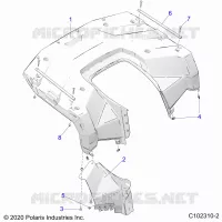CARROSSERIE ARRIERE CAB