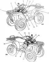EMBLEMES Magnum 4x4 W968144 and  Swedish Magnum 4x4 S968144 (4936053605B001)