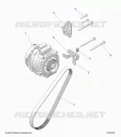 ENGINE, ALTERNATEUR