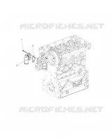 MOTEUR, ADMISSION D'EAU FLANGE