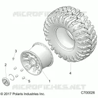 ROUES, REAR