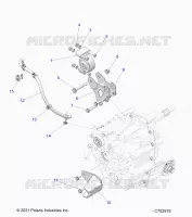 SYSTÃˆME DE TRANSMISSION, MAIN GEARCASE MOUNTING