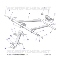 BRAS DE SUSPENSION AVANT