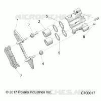 FREIN AVANT CALIPER
