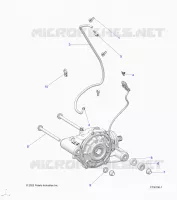 SYSTÃˆME DE TRANSMISSION, FRONT GEARCASE MOUNTING