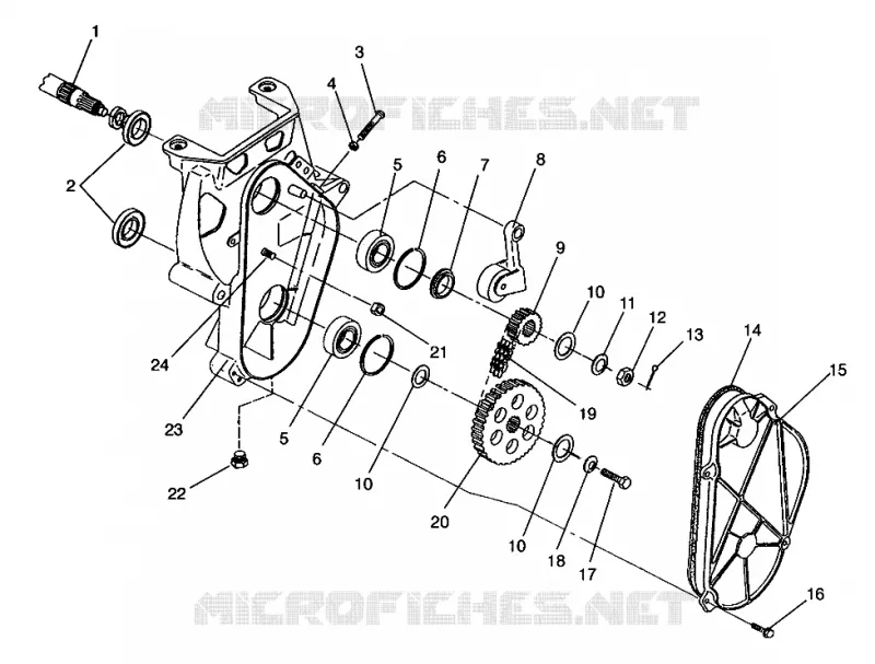 CARTER DE CHAINEE  TRAIL 0962761 (4931763176B008)