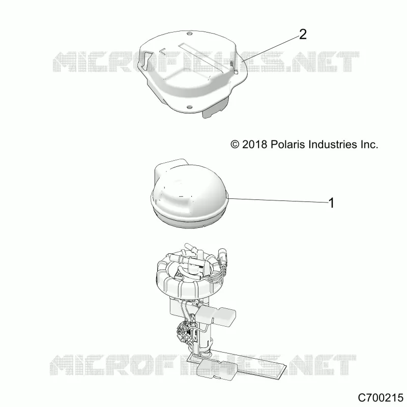 BODY, CARBURANT PFA COVER