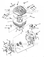 CRANKCASE AND CYLINDRE (4917741774036A)
