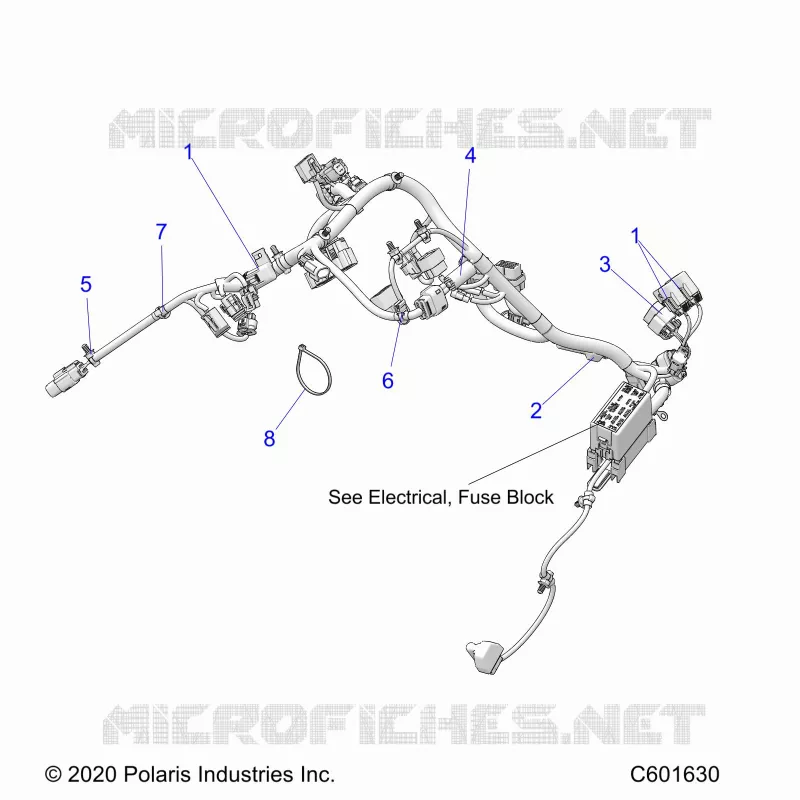 ELECTRICITE, WIRE HARNESS, MAIN