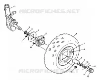ROUE AVANT Sport 400L W98BA38C (4947234723B003)