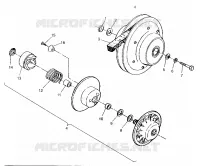 EMBRAYAGE DE TRANSMISSION ASSEMBLY SWEDISH 4X4 400L S948140 (4926912691C003)