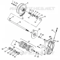 SYSTÈME DE TRANSMISSION STORM 0975782, STORM S.E. H975782, EUROPEAN STORM S.E. E975782, (4937823782C007)
