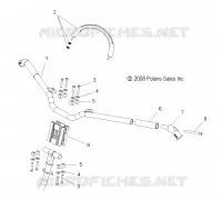 DIRECTION, FIXATION GUIDON (RMK)