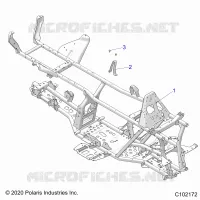 CHASSIS, CADRE -A21SJS57CX (C102172)