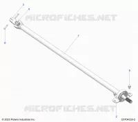 SYSTÃˆME DE TRANSMISSION, REAR PROP SHAFT