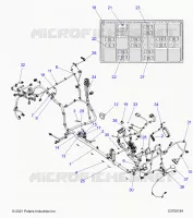 ELECTRICITE, WIRE HARNESS, CHASSIS