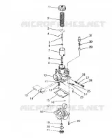 CARBURATEUR 6X6 400L, SWEDISH S948740 AND  NORWEGIAN N948740 (4926812681052A)