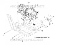 SYSTÈME DE TRANSMISSION, MAIN SUPPORT PONT