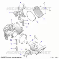 ENGINE, CORPS DE PAPILON AND FUEL RAIL