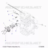 ENGINE, CORPS DE PAPILON AND FUEL RAIL