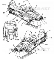 EMBLEMES WIDETRAK GT 0962061 and EUROPEAN WIDETRAK GT E962061 (4931623162A011)