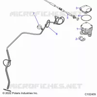 DIRECTION, CONTROLS, THROTTLE ASM. AND CABLE